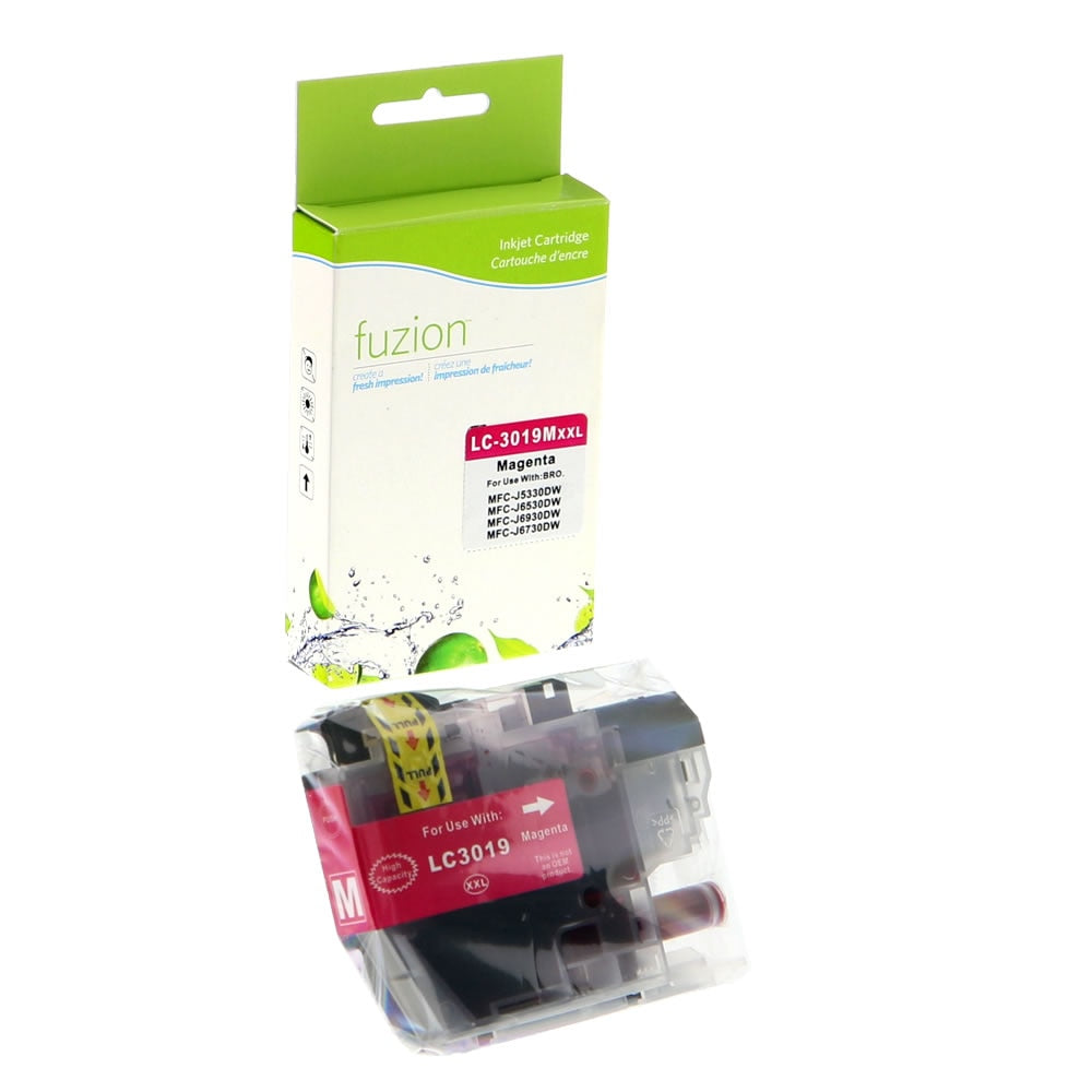 Brother LC3019M Compatible - Magenta Ink Cartridge - Fuzion