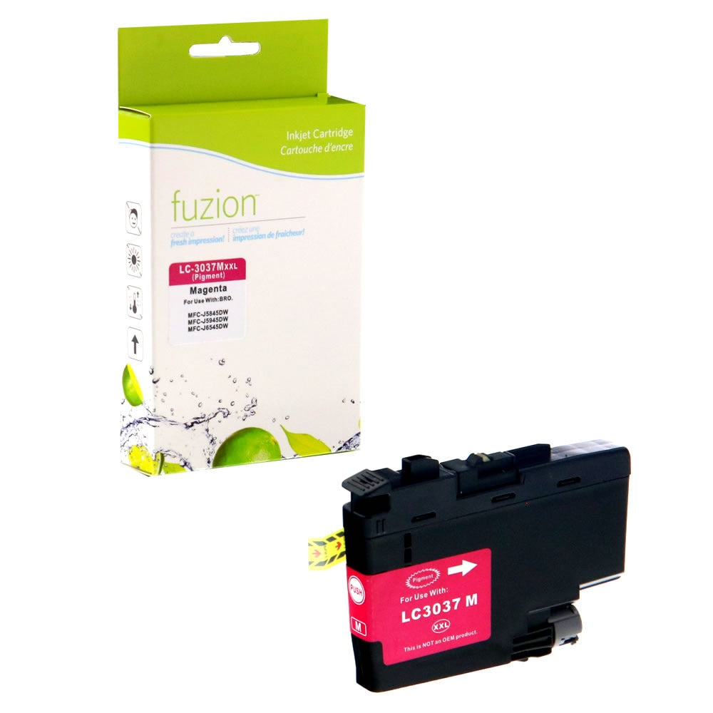 Brother LC3037M Compatible Tank - Super HY Magenta Ink Cartridge - Fuzion