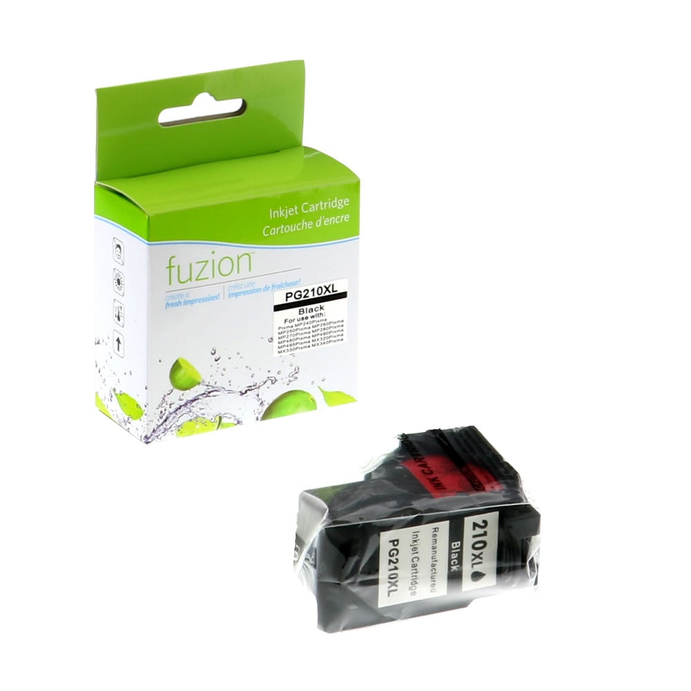 Canon PG-210XL Remanufactured Ink Cartridge - Black - Fuzion