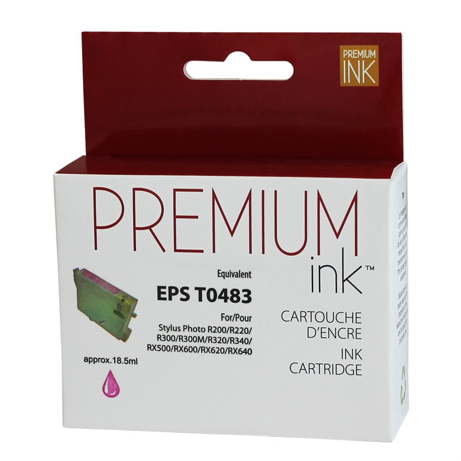 Epson T048320 R200/300 New Compatible Ink Cartridge Magenta-Premium Ink
