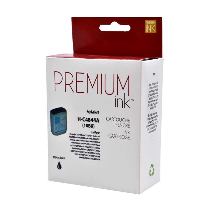 HP 10 C4844A New Compatible Ink Cartridge Black-Premium Ink
