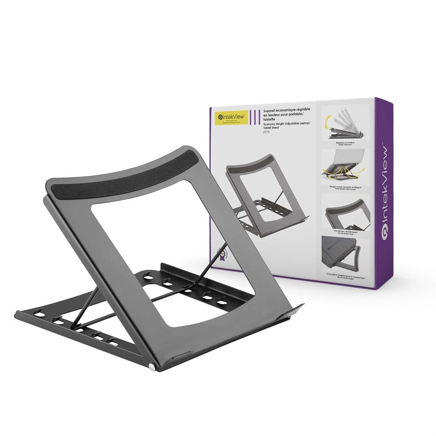 Ergonomic New Compatible Height Adjustable Laptop/Tablet Stand-Intekview