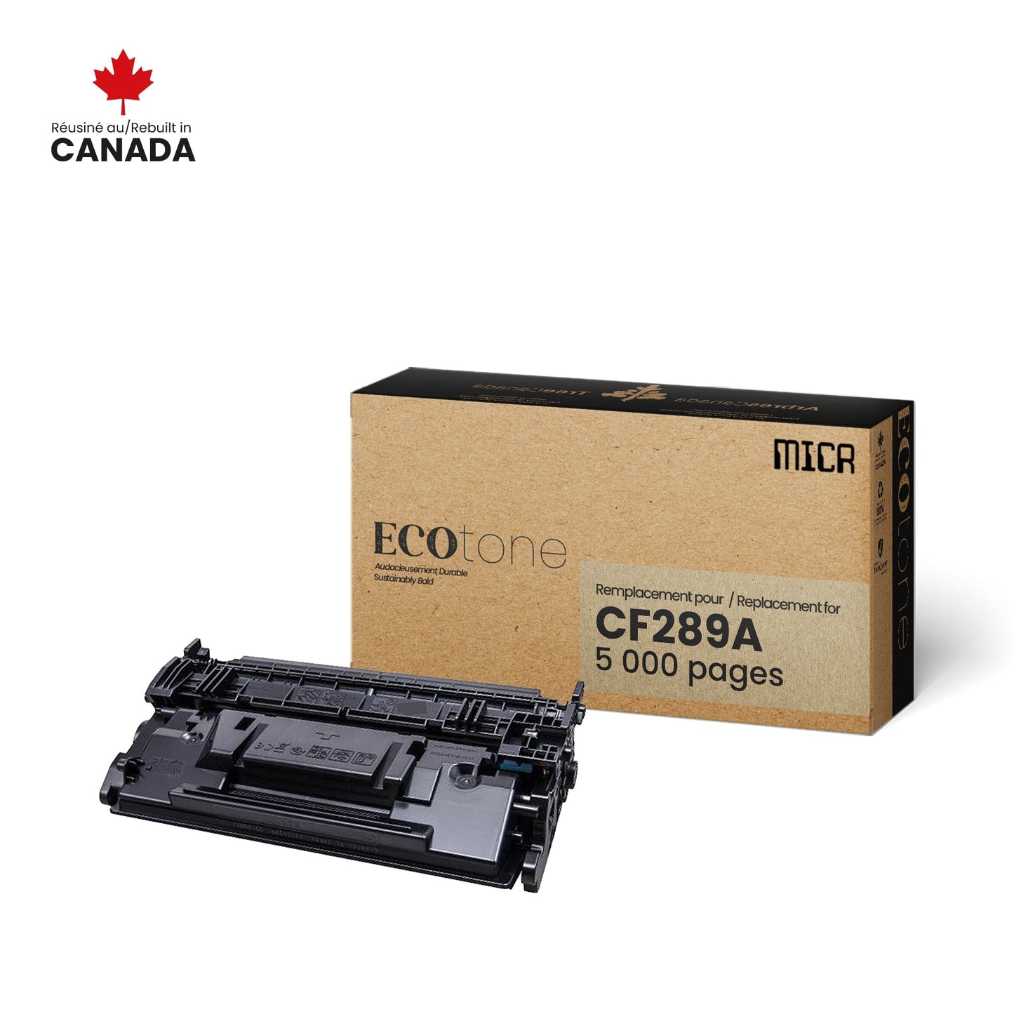 HP CF289A MICR Toner Cartridge Compatible-Premium Tone YRTS 5K-Premium Tone