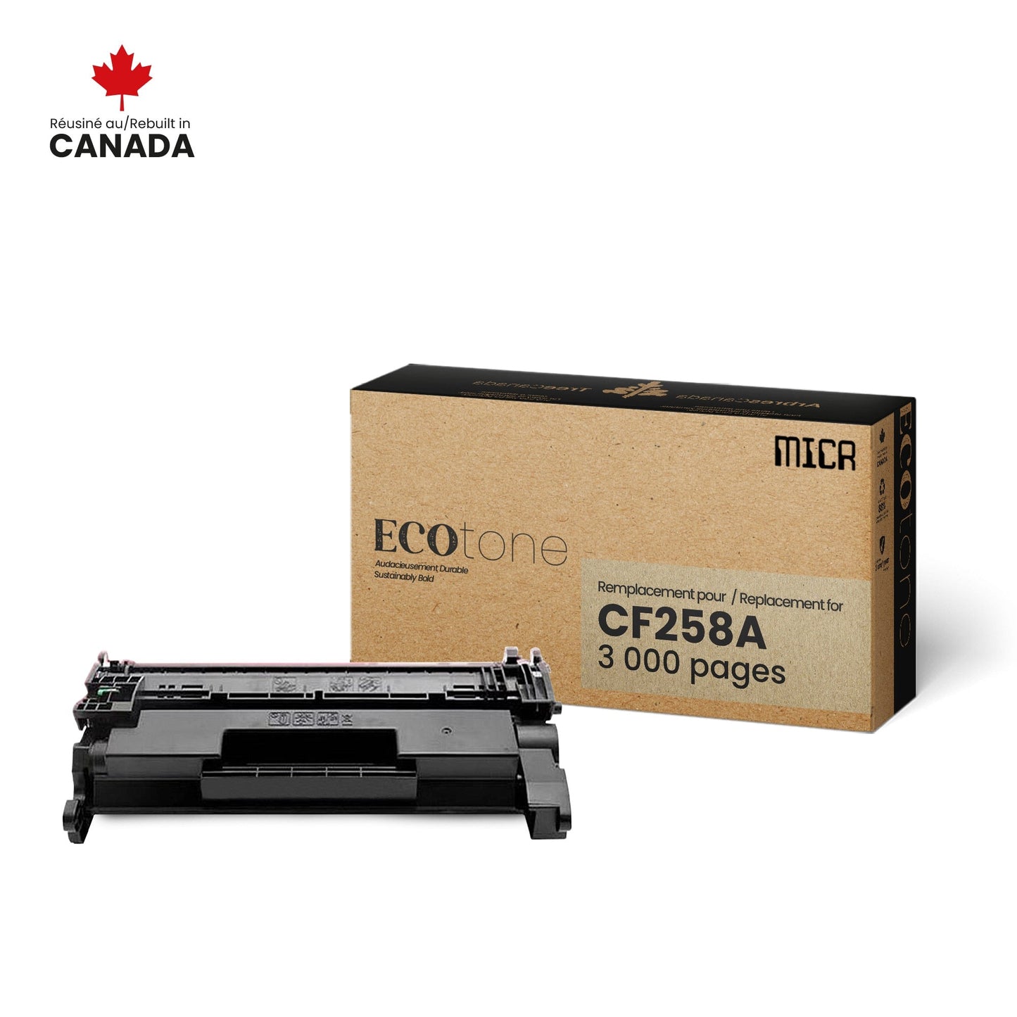 HP CF258A MICR New Compatible Toner Cartridge YRTS 3K-Premium Tone