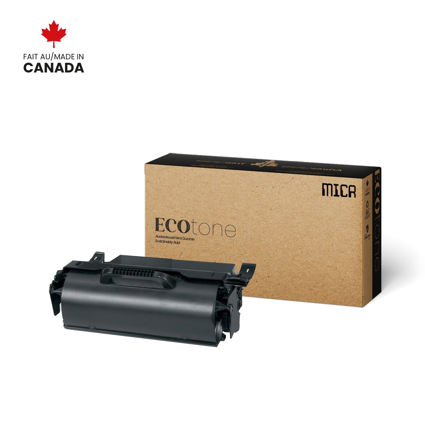 Lexmark T650H11A MICR Toner Cartridge Remanufactured 25K-Ecotone