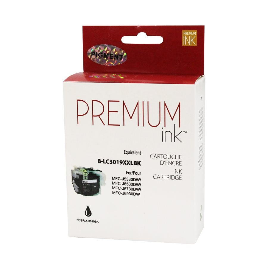 Brother LC3019XXL Pigment Black New Compatible Ink Cartridge-Premium Ink