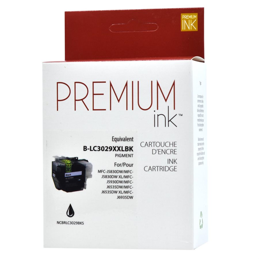 Brother LC3029 New Compatible Ink Cartridge Black-Premium Ink