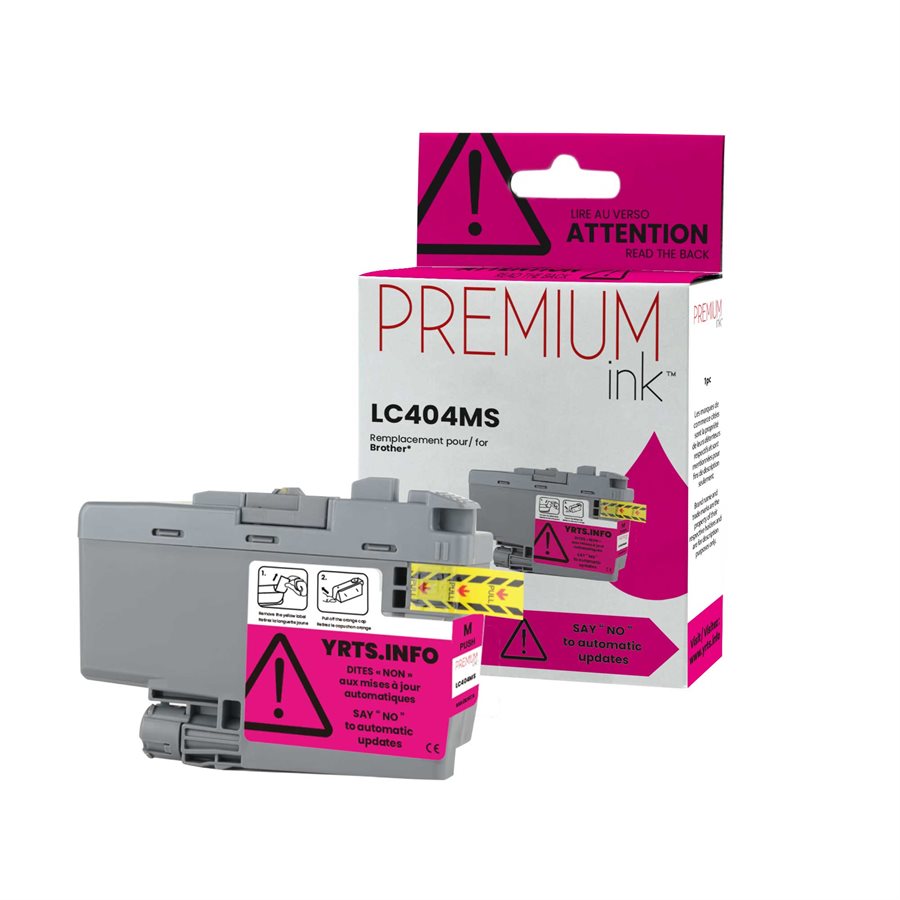 Brother LC404MS Dye Magenta New Compatible Ink Cartridge-Premium Ink