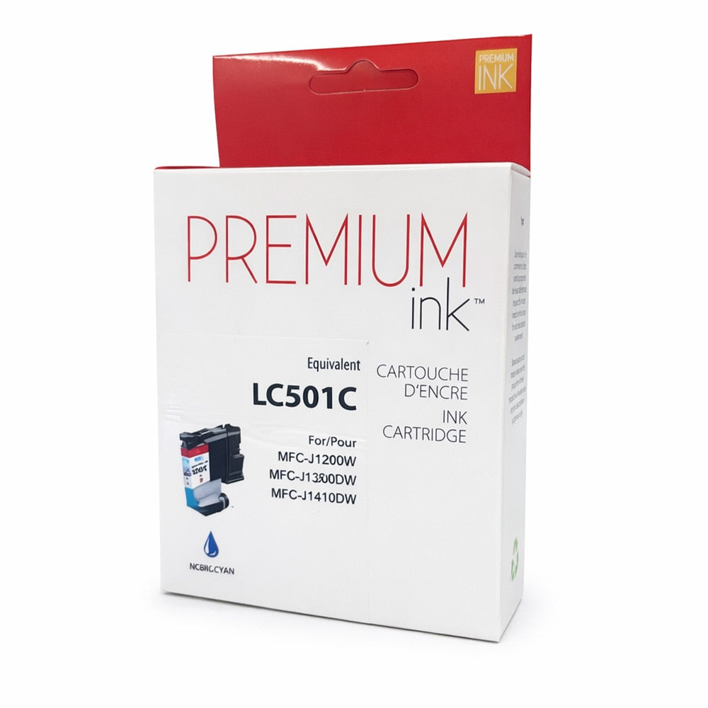 Brother LC501CS Cyan New Compatible Ink Cartridge - by Premium Ink