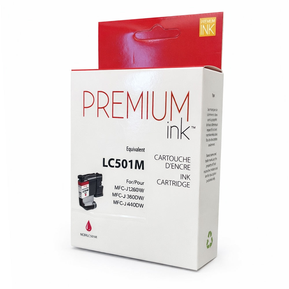Brother LC501MS Magenta New Compatible Ink Cartridge - by Premium Ink