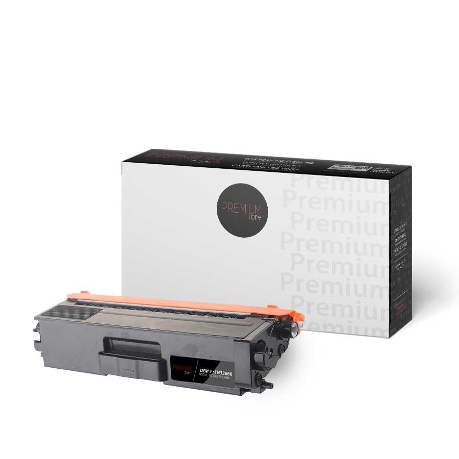 Brother TN336 New Compatible Toner Cartridge Black 4K-Premium Tone