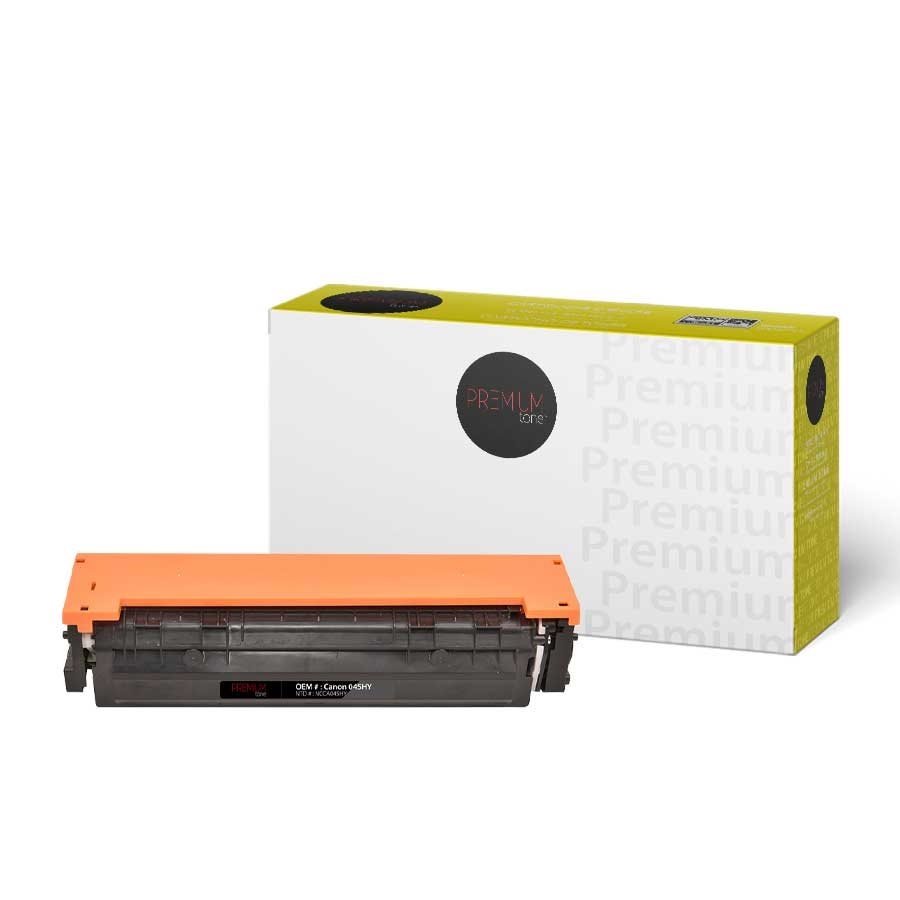 Canon 045H 1243C001 Compatible Toner Cartridge High Yield Yellow