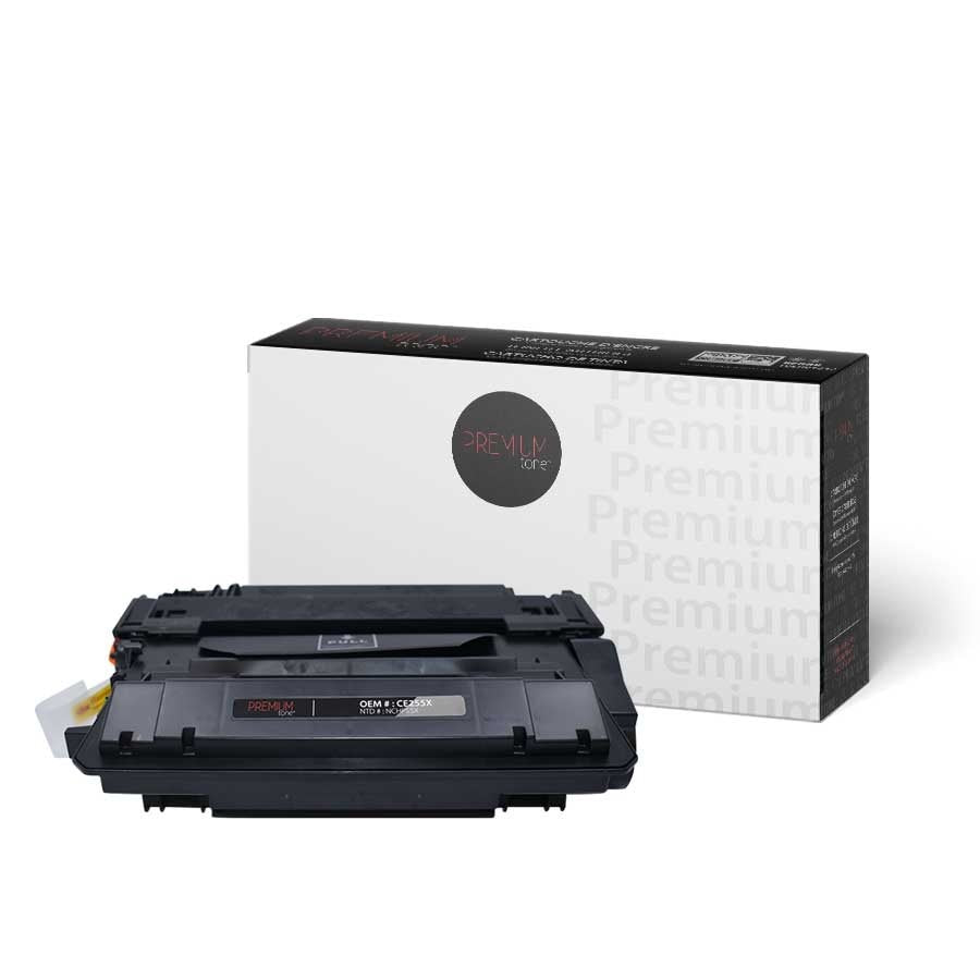 HP CE255X P3015 New Compatible Toner Cartridge 12.5K-Premium Tone