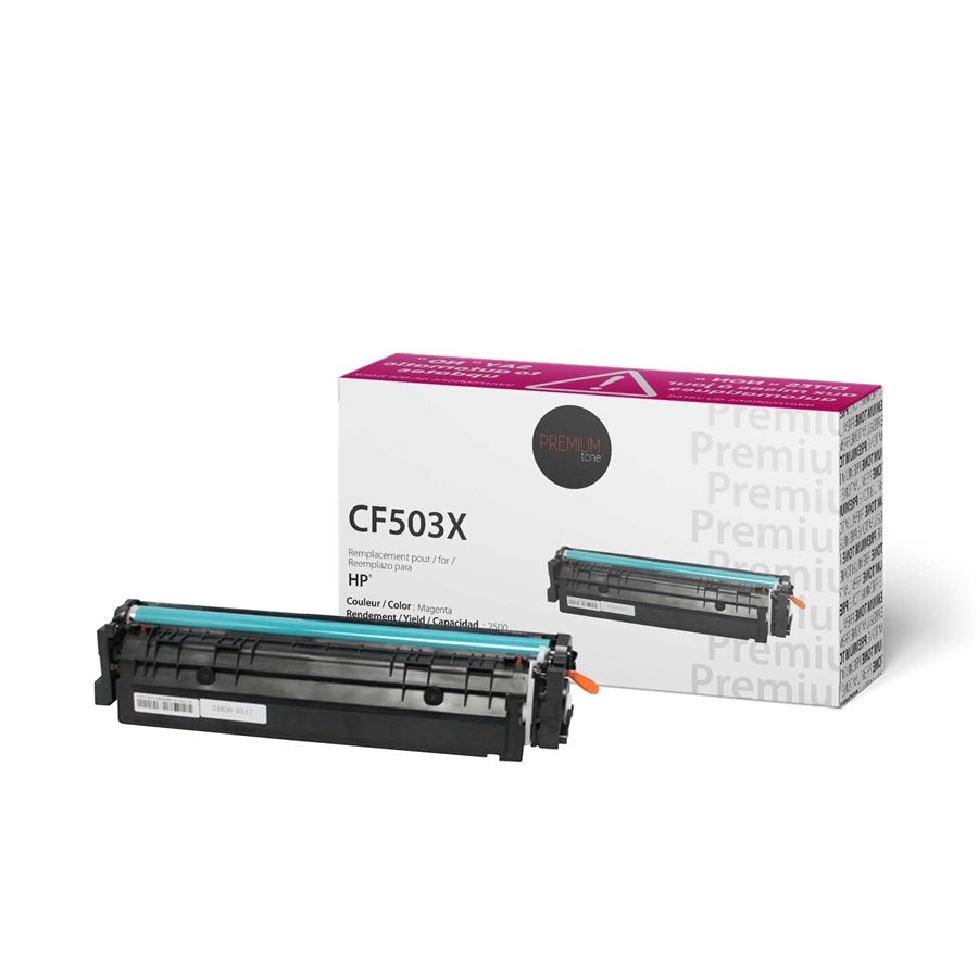 HP CF503X 202X New Compatible Toner Cartridge Magenta 2.5K-Premium Tone