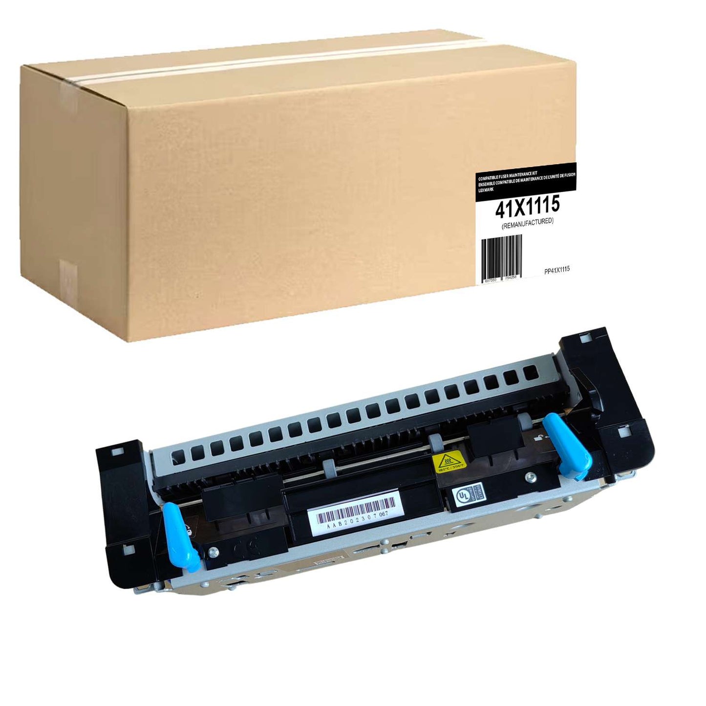 Lexmark 41X1115 Compatible Refurbished Fuser - 110/120 Volt - Fuzion