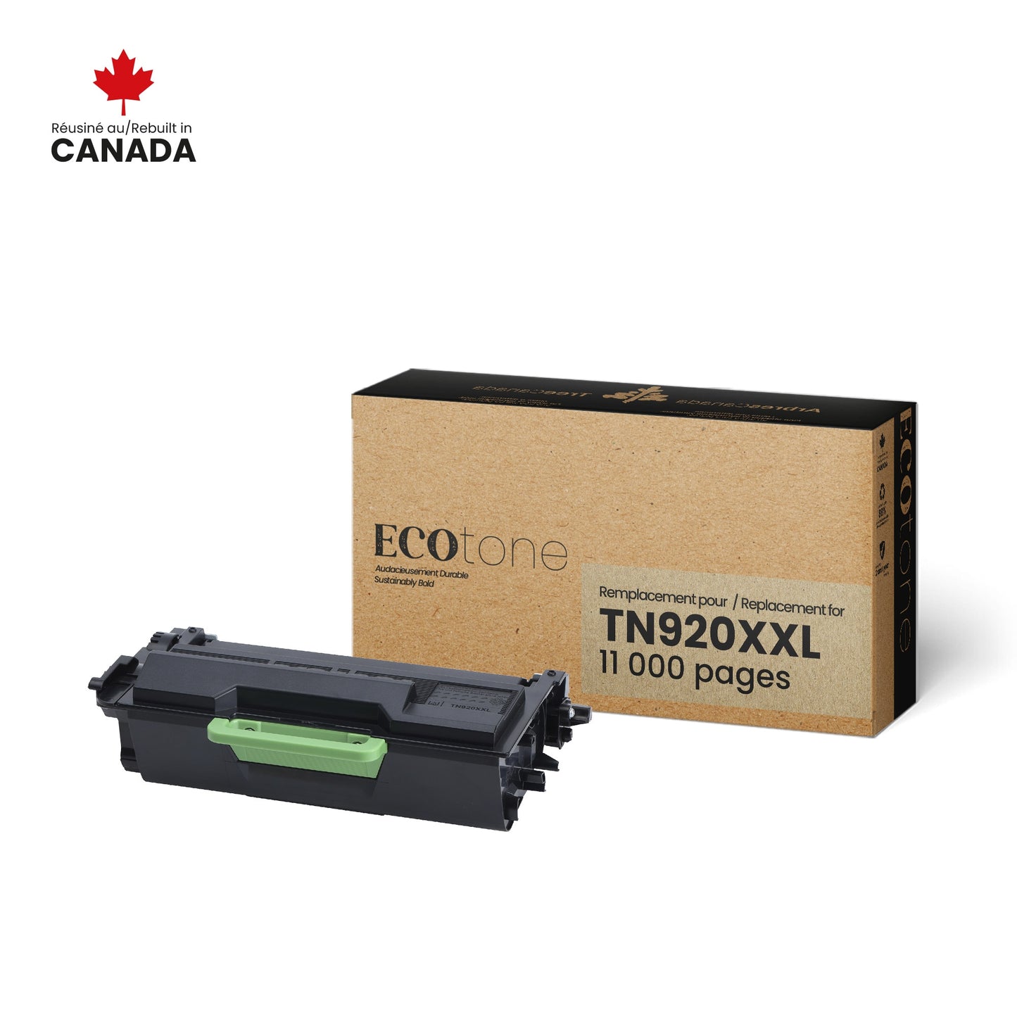 Brother TN920XXL Remanufactured Black Toner Cartridge 11K