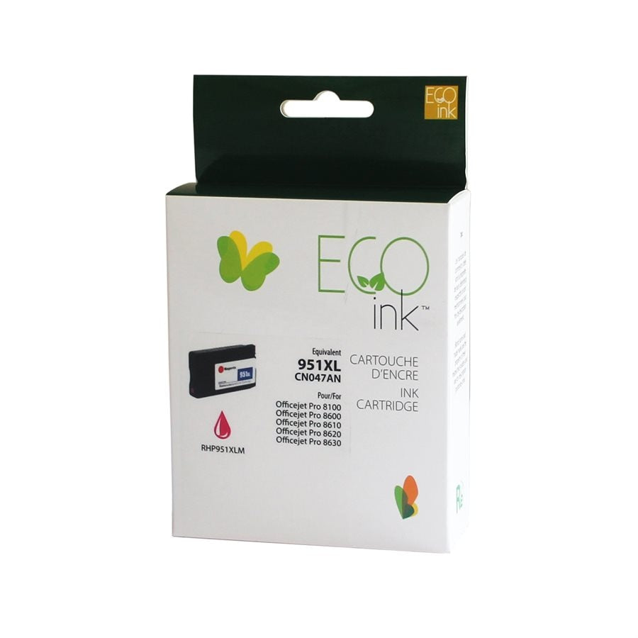 HP 951XL CN047AE Magenta Remanufactured Ink Cartridge-EcoInk