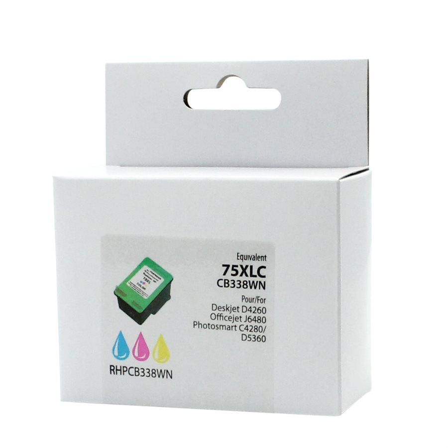 HP 75XL/CB338WN Remanufactured Ink Cartridge Colour Neutral Box-Premium Ink
