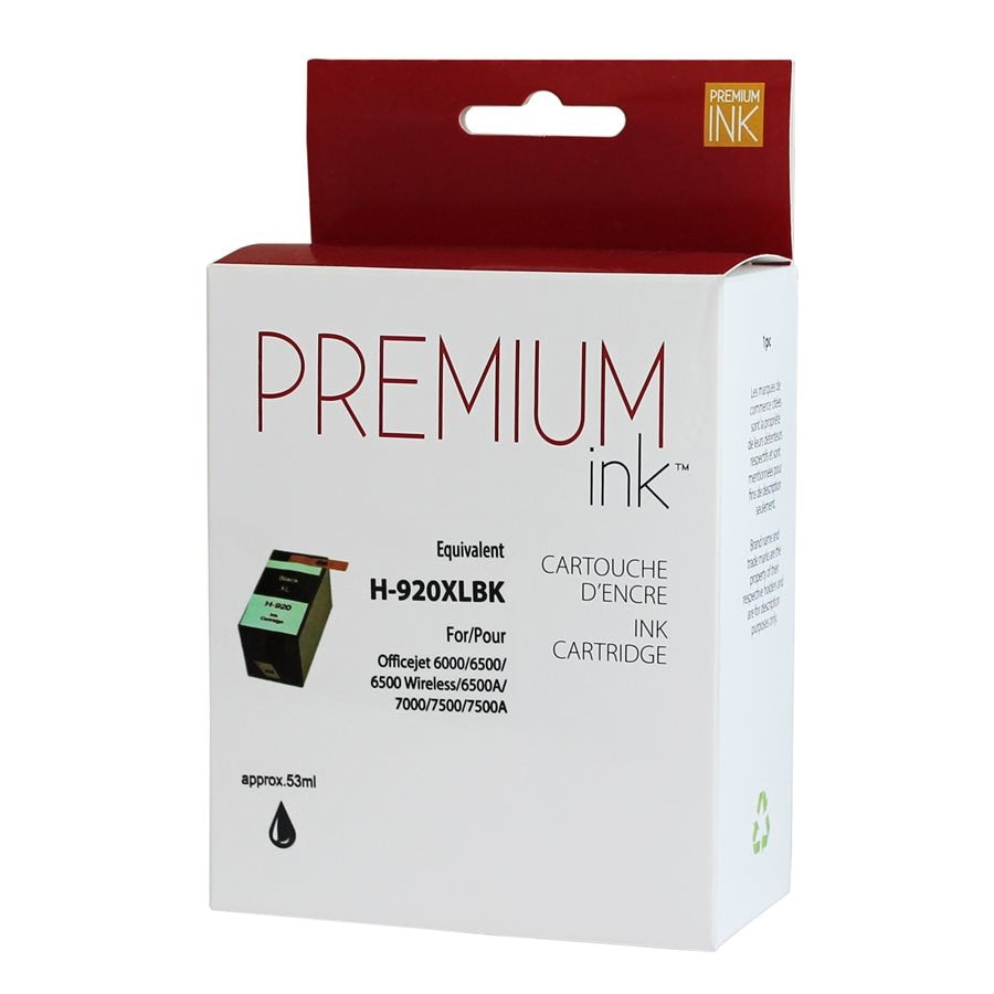 HP 920XL CD975A New Compatible Ink Cartridge Black-Premium Ink