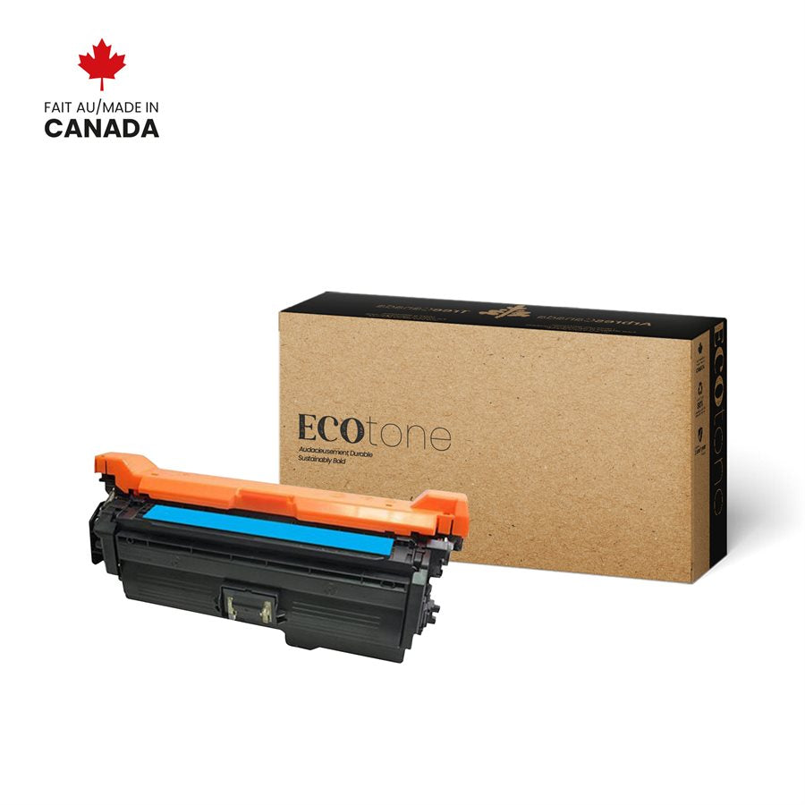 HP CF031A Toner Cartridge Remanufactured Cyan 12.5K-Ecotone