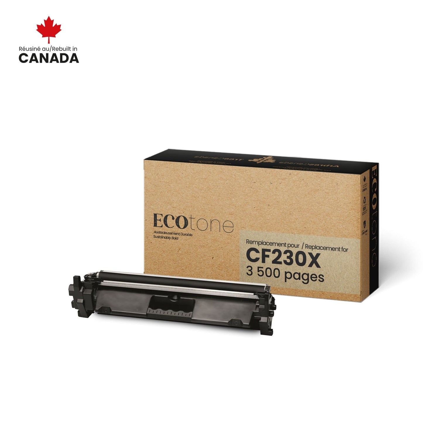 HP CF230X Toner Cartridge Remanufactured 3.5K-Ecotone