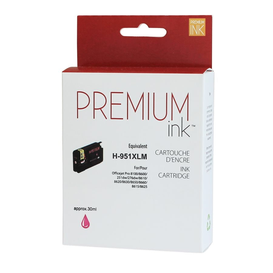 HP 951XL CN047AN New Compatible Ink Cartridge Magenta-Premium Ink