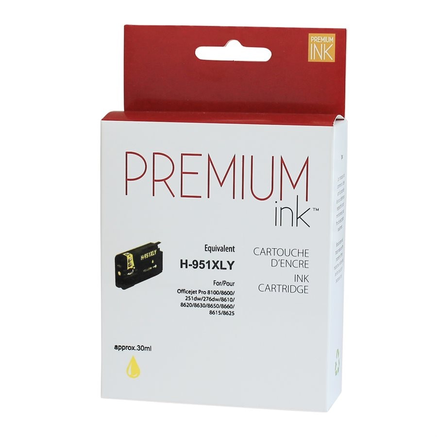 HP 951XL CN048AN New Compatible Ink Cartridge Yellow-Premium Ink