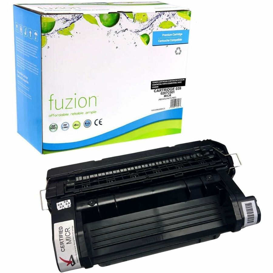 Canon 039 0287C001 Compatible MICR Toner Cartridge High Yield Black - by Fuzion