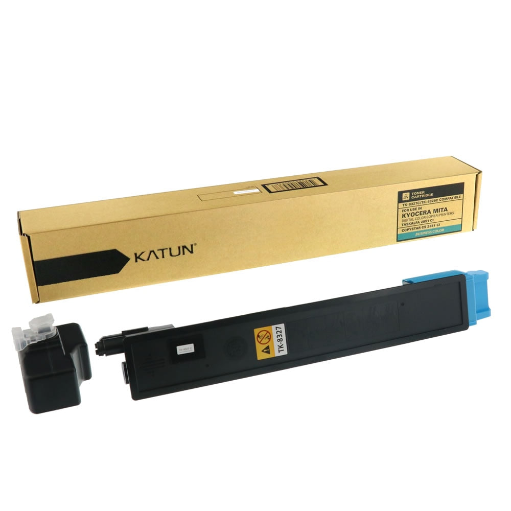 Kyocera Mita TK-8327C Compatible Toner Cartridge - Cyan - Fuzion