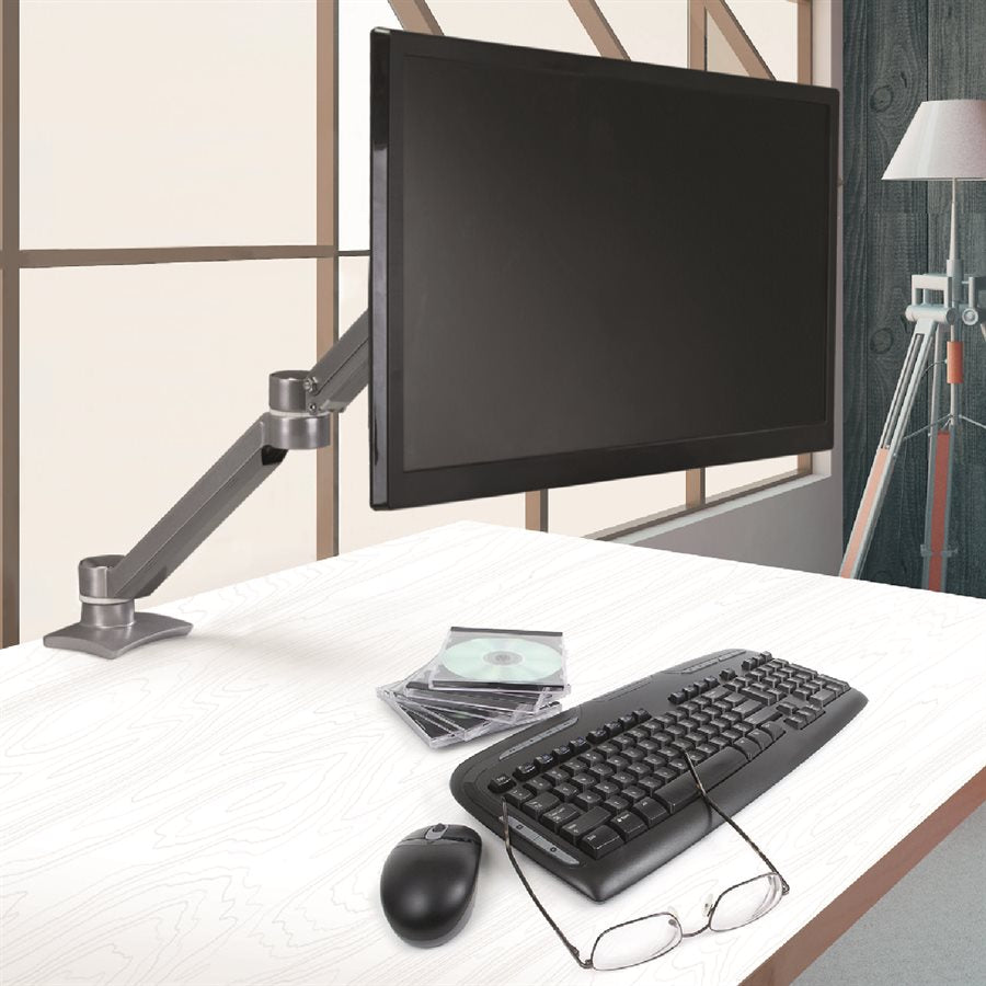 Ergonomic New Compatible Xtend Arm-Single Screen, double extension arm height adjusable-Intekview