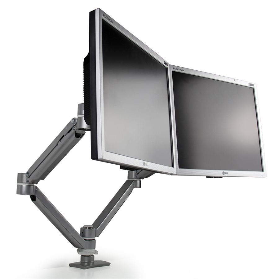 Ergonomic New Compatible Xtend Arm-Dual Screen, two double extension arms-Intekview