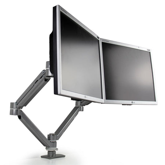 Ergonomic New Compatible Xtend Arm-Dual Screen, two double extension arms-Intekview