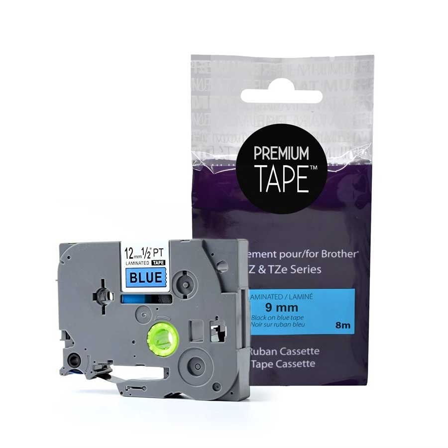 Brother TZ-531 Black/Blue 12mm New Compatible Tape-Premium Tape