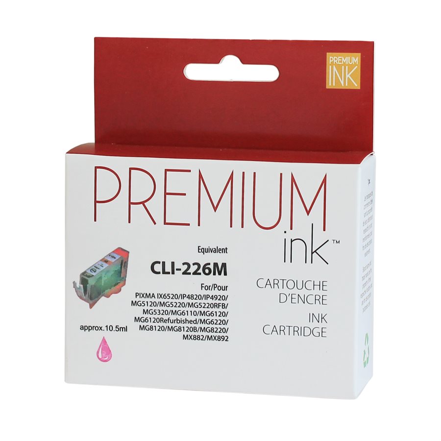 Canon CLI-226 New Compatible Ink Cartridge Magenta-Premium Ink