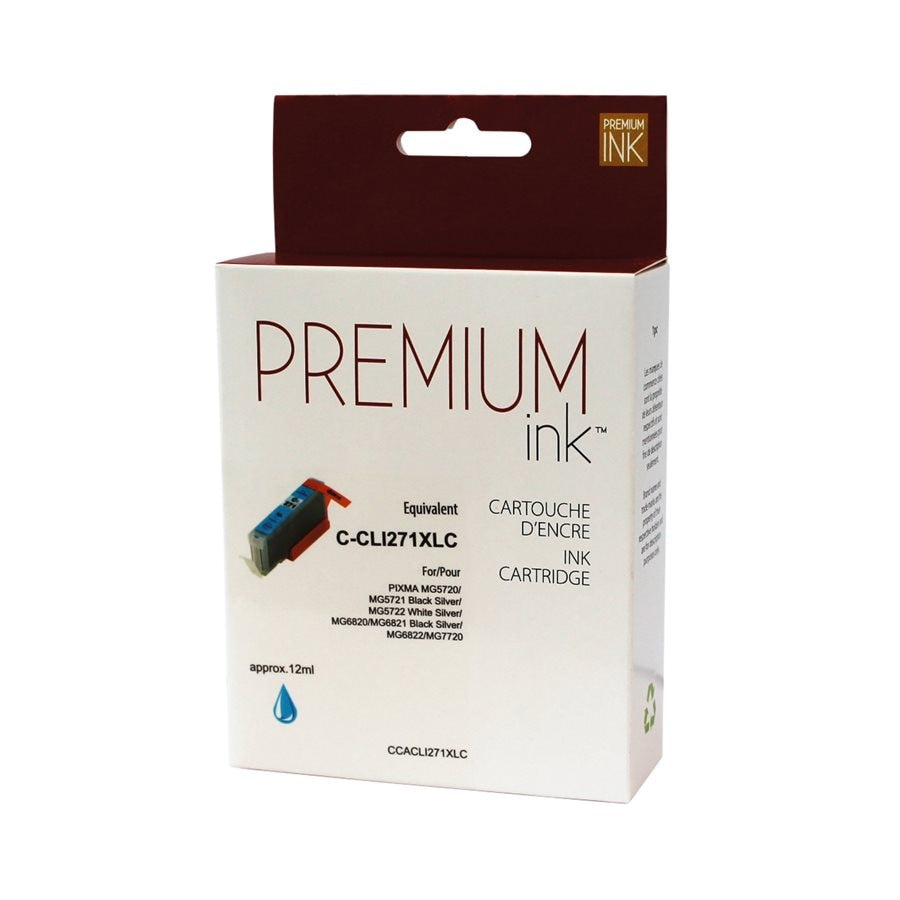 Canon CLI-271XL Cyan New Compatible Ink Cartridge-Premium Ink