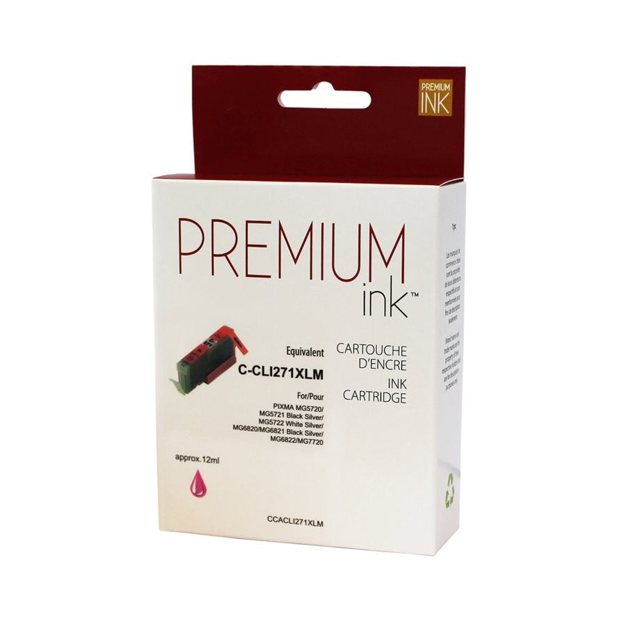 Canon CLI-271XL Magenta New Compatible Ink Cartridge-Premium Ink