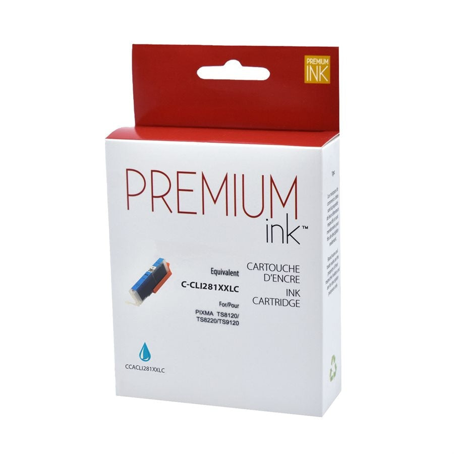 Canon CLI-281XXL Cyan New Compatible Ink Cartridge-Premium Ink