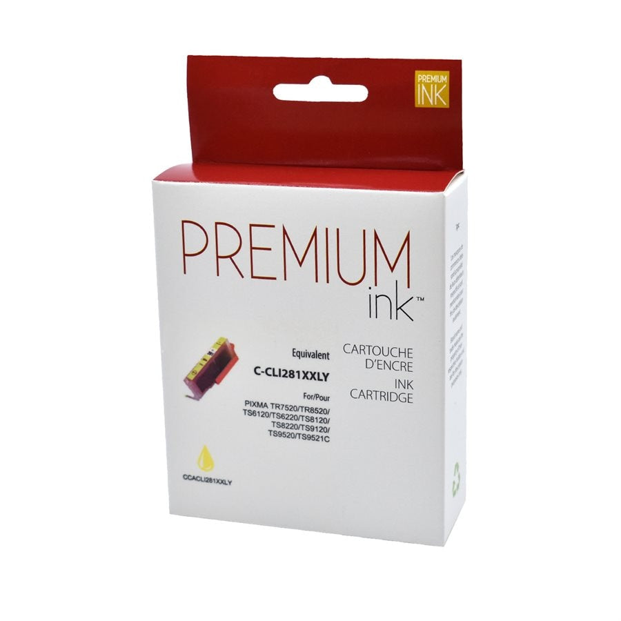 Canon CLI-281XXL Yellow New Compatible Ink Cartridge-Premium Ink