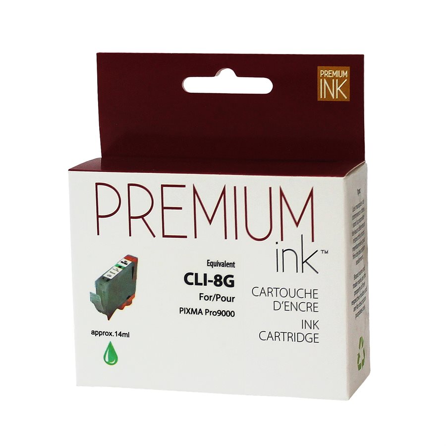 Canon CLI-8 New Compatible Ink Cartridge Green -Premium Ink