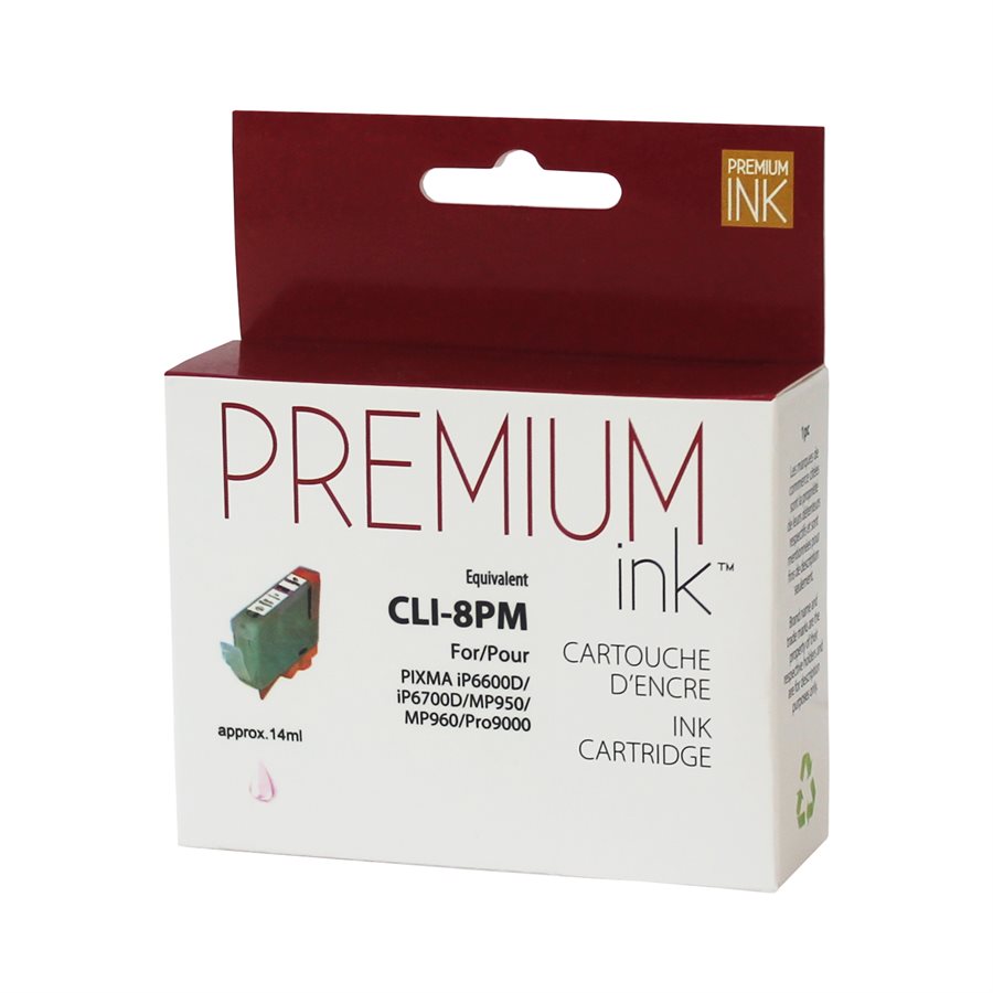 Canon CLI-8 New Compatible Ink Cartridge Photo Magenta-Premium Ink