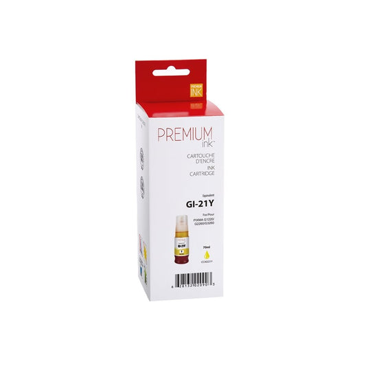 Canon GI-21 New Compatible Ink Cartridge Yellow-Premium Ink