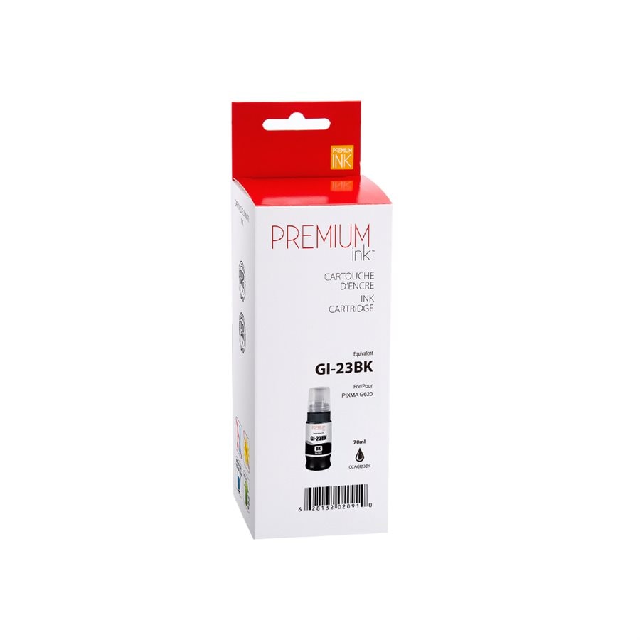 Canon GI-23 New Compatible Ink Cartridge Black-Premium Ink