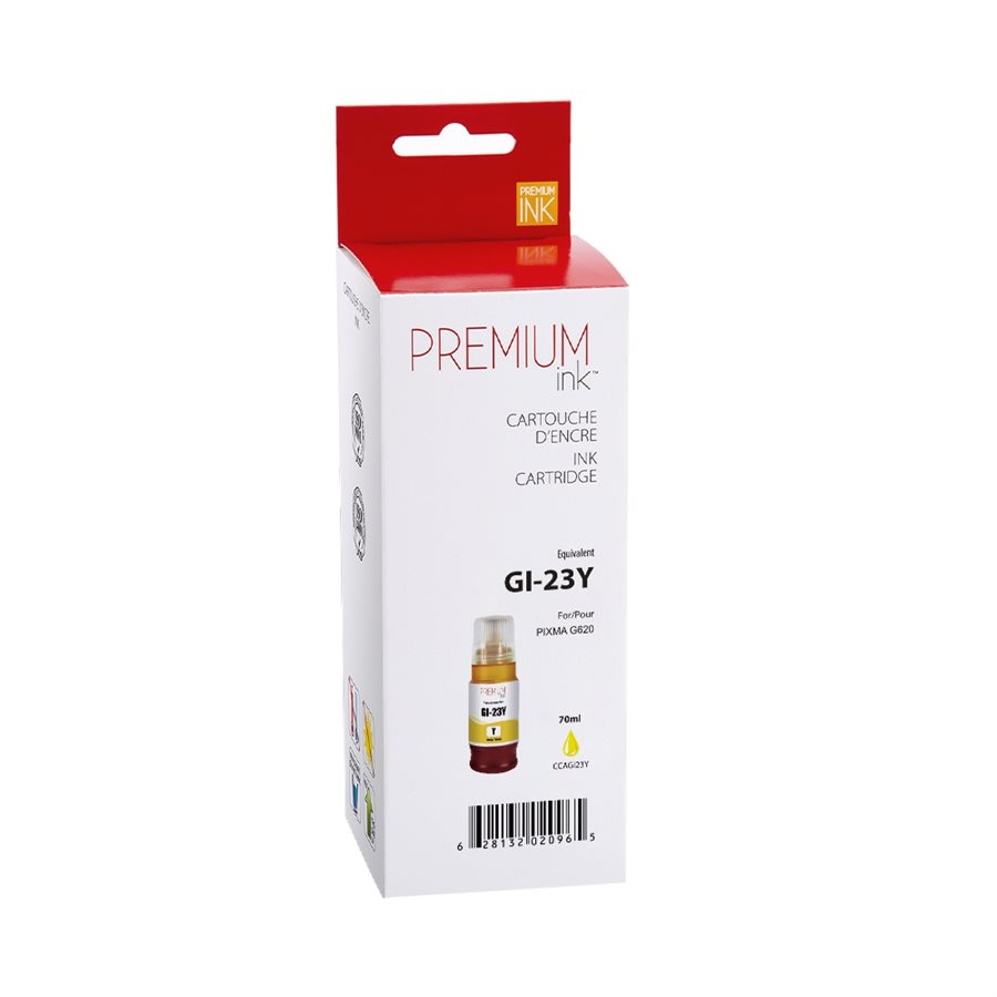 Canon GI-23 New Compatible Ink Cartridge Yellow-Premium Ink
