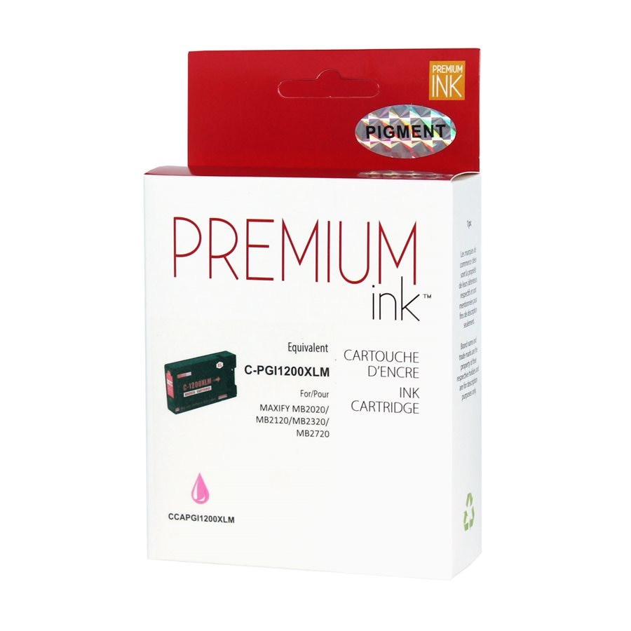 Canon PGI-1200XL New Compatible Ink Cartridge Pigment Magenta-Premium Ink