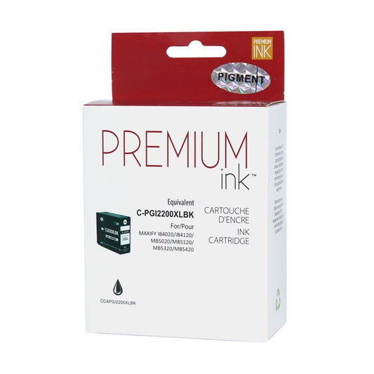 Canon PGI-2200XL New Compatible Ink Cartridge Pigment Black-Premium Ink