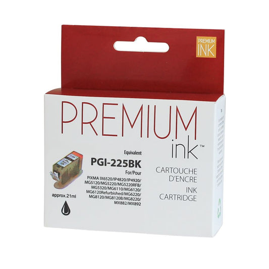 Canon PGI-225 New Compatible Ink Cartridge Pigment Black-Premium Ink