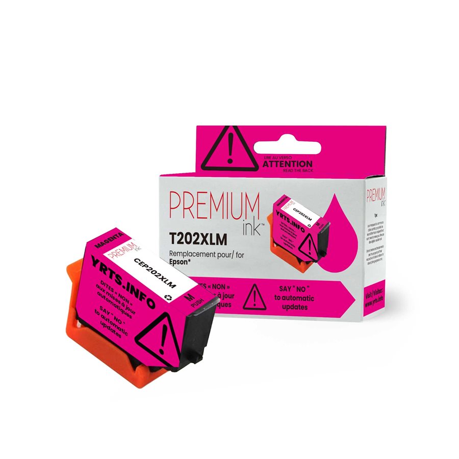 Epson T202XL320 New Compatible Ink Cartridge YRTS Magenta-Premium Ink