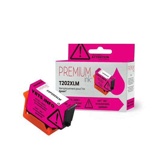 Epson T202XL320 New Compatible Ink Cartridge YRTS Magenta-Premium Ink