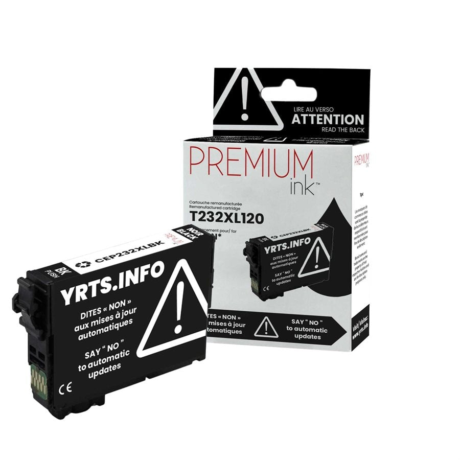 Epson T232XL120 New Compatible Ink Cartridge Black-Premium Ink