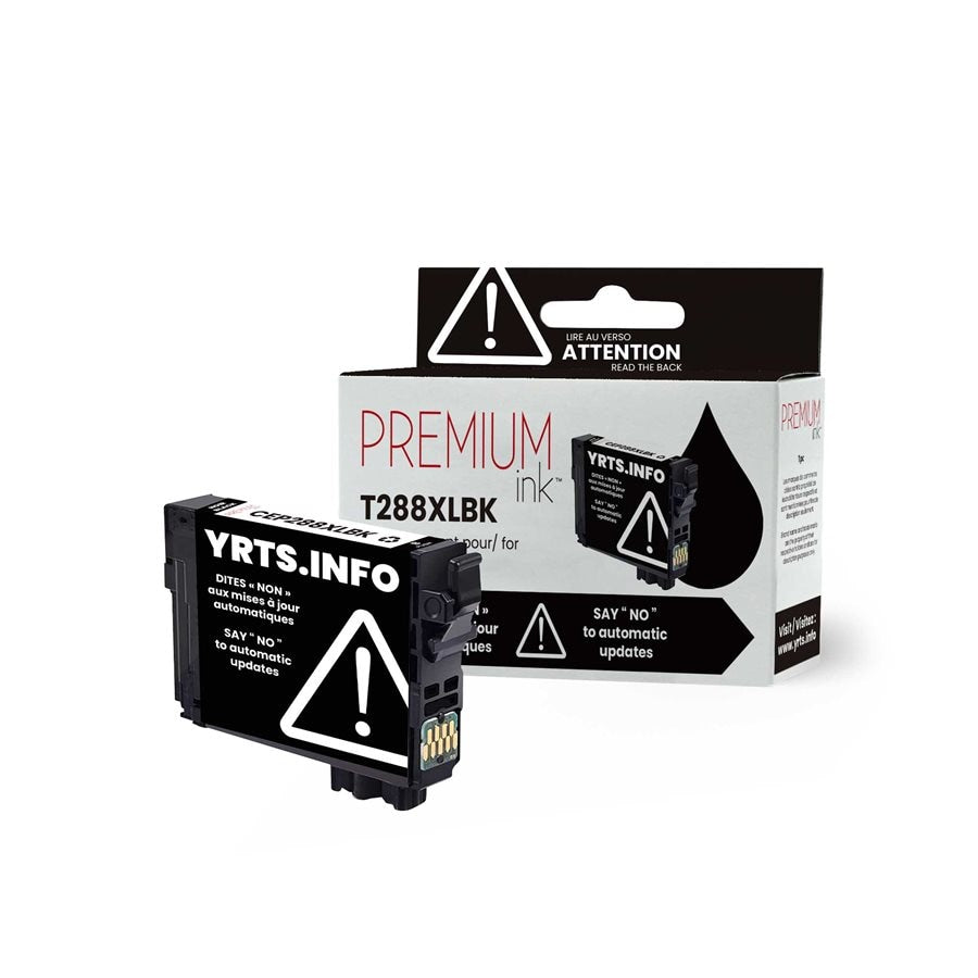 Epson T288XL120 New Compatible Ink Cartridge YRTS Black-Premium Ink